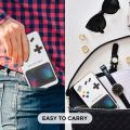 HEIYING Switch Game Card Case for Nintendo Switch / OLED / Lite,Customized Pattern Portable Travel Carry Case with 72 Game Card Slots and 24 Micro SD Cards Slots. 