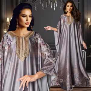 Kaftan Silk Motif Elegan dan mewah/kaftan lebaran kondangan all size fit to xxl