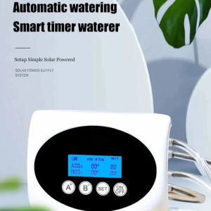 ⭐️【Local warehouse+COD】⭐Double Pump Intelligent Drip Irrigation System Water Pump Timer Garden Solar Energy Potted Plant Automatic Watering Device