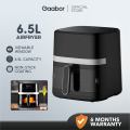 Gaabor Digital Display Air Fryer Viewable Window Icon Multi-Function Menu 6.5L Super Capacity. 