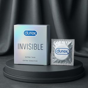 Durex Invisible Kondom Ultra Thin 2 Pcs – Kondom Tipis Nyaman dan Sensitif