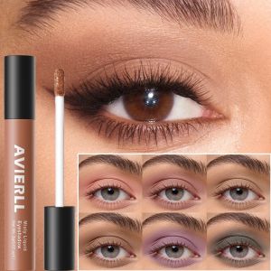 YESMILE Mờ Phấn mắt dạng lỏng Màu nude 10 màu sắc Bút kẻ mắt dạng sáp Chống thấm nước Phấn tạo khối mắt Phụ nữ