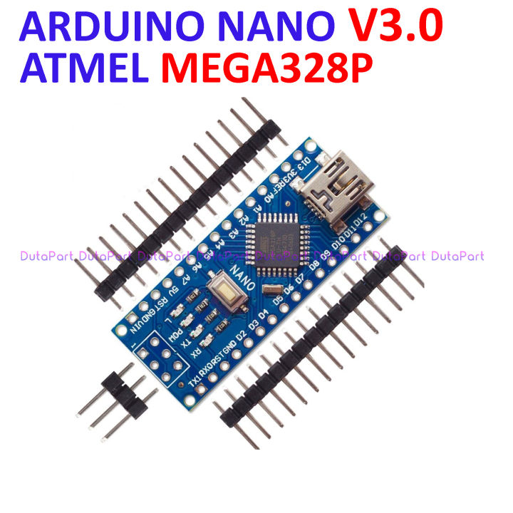 Arduino Nano V3.0 ATMega328P 5V 16Mhz CH340G CH340 V3 | Lazada Indonesia