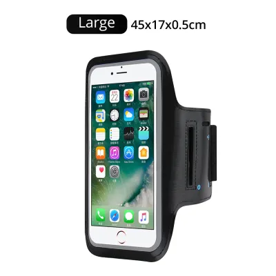 FONKEN Outdoor Mobile Phone Bag Arm Bag Outdoor Sports Running Arm Cover Mobile Phone Arm Strap Bag PVC Touch Screen Waterproof Mobile Phone Case