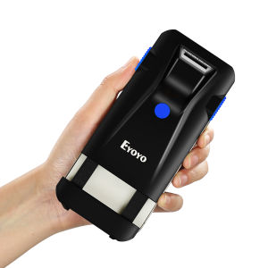 Eyoyo 2D Bluetooth Barcode ScannerPhone Back Clip On ScannerPortable3-In-1 USB & Wireless Rechargeable Bar Code Reader for Retail Warehouse Inventory Management Compatible with iPhoneAndroid iOS