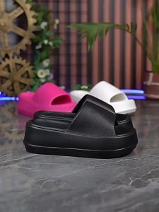 [Free Shipping] WomenS Summer Platform Sandals With Thick Soles Ultra-High Heels Slimming Non-Slip One-Strap Height-Increasing Sandals