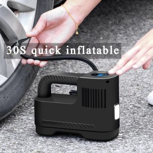 FAST SHIPPING Car Tyre Tire Air Inflator Pump wired pointer Inflatable Electric Air Pump with for Car Motorcycle Bicycle