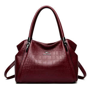 2026 mới hoạ tiết cá sấu nữ sức chứa lớn của túi xách cầm tay Đeo Chéo Đeo Vai Tote bag đi lại da mềm túi lớn cho các bà mẹ