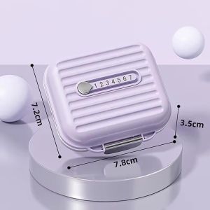 Weekly Pill Box 7 Compartment Medicine Storage Organizer Travel Mini Case Kotak Ubat MY Ready Stock