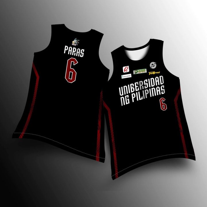 UNIBERSIDAD NG PILIPINAS BLACK CUSTOMIZE JERSEY UP FIGHTING