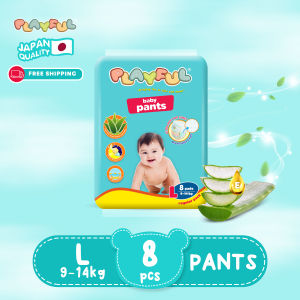 Playful Baby Pants Large 8s (9-14kgs)