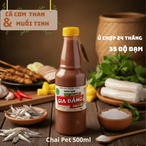 Mắm Nêm O Xảo Gia Đẳng - Đặc Sản Quảng Trị - Chai 500ml Chuẩn Vị Miền Trung Chuẩn OCOP