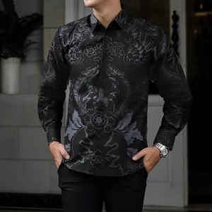 Batik pria Bimasakti Kemeja Batik Pria terlaris Seragam Pesta Resespsi Kantor Kerja Dinas