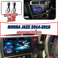 HO android 13 จอแอนดอย10นิ้ว HONDA JAZZ 2014-2018 วิทยุรถยนต์ จอแอนดรอย เลือกได้ 360 รอบทิศทางกล้อง ด้วยApple CarPlay 2K HD. 