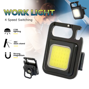 LED Light Night Hiking Hanging Outdoor Magnetic USB Rechargeable Camping Light Flashlight Tent Lamp Lantern Waterproof Portable Wireless Lamp Emergency Lights Super Bright Night Light