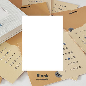 สมุด B6 Planner ปกสล็อตใส่รูปส่วนตัว  ดีไซน์สไตล์เดิมของ IG แถมการ์ดรายเดือน 12 ใบ ของขวัญดีไซน์สวย