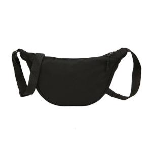 Lightweight Nylon Crossbody Bag for Women Men Stylish Dumpling Sling Bag for Travel and Everyday Use