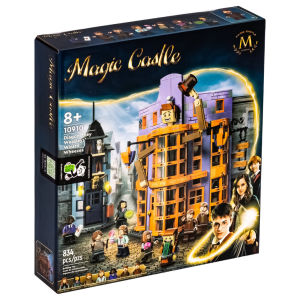 BELA Harry Potter Diagon Alley: Weasleys Wizard Wheezes 76422 | Magical Shop Brick Toy | Creative Building Set for Harry Potter Fans