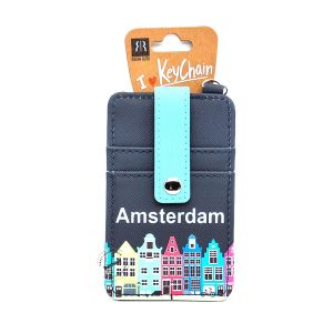 Amsterdam Canal Houses Design Card Holder (5 Card Slots) [Direct Import from The Netherlands]