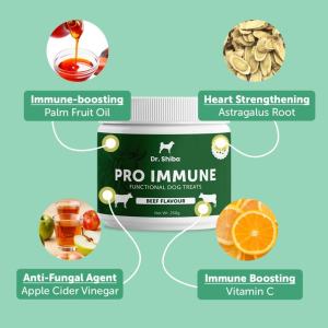 Dr Shiba Pro Immune 40g 250g Silky Fur Jolly Joints Happy Tummy Dog Treat Treats Food Snack Vitamins