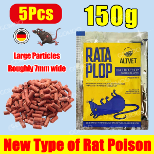 【100% Effective 】600g Kill Rats Poison Plant Ingredients People Pets Safe Outside indoor Rat Bait Rodenticide