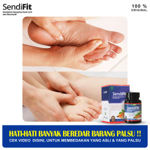 Obat Kebas dan Kesemutan Tangan Kesemutan Kaki Kesemutan Asam Urat Gout Arthritis Lupus Encok Rematik Rheumatoid Arthritis Patah Tulang Bursitis dengan SENDIFIT Kapsul Herbal Oriinal Sudah BPOM & Halal MUI