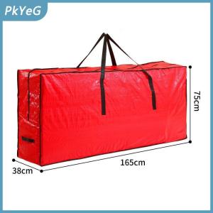 PkYeG Giáng sinh cây lưu trữ túi nặng nhiệm vụ lưu trữ túi Giáng sinh cây bảo vệ túi đa chức năng lưu trữ nhà có thể gập lại túi
