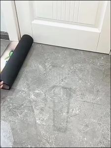 LZD [ Yan ] White Rose Flowers 3d Expansion Floor Mat Bathroom Bathroom Mat Bathroom Mat Bathtub Door Mat