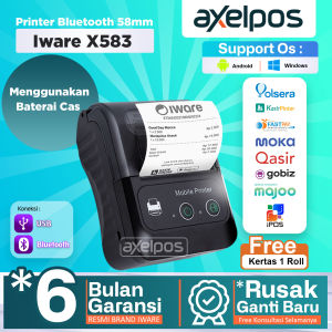 Mini Printer Bluetooth Thermal Kasir 58mm Iware X583