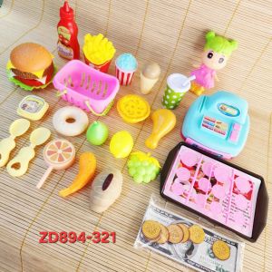 [Freeship] Túi Đồ Chơi Bếp Nấu Ăn Bánh Dành Cho Bé ZD894-321 -❣️❣️❣️
