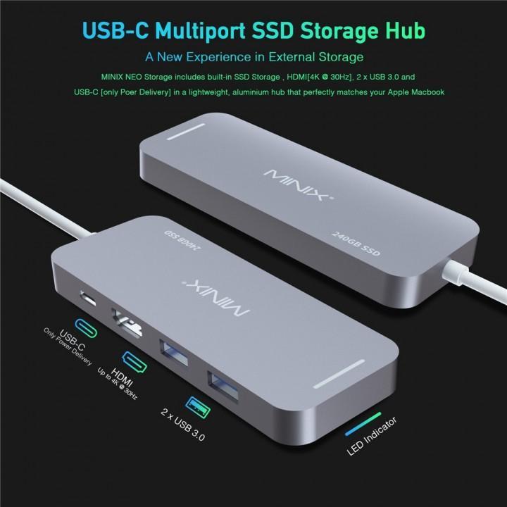MINIX%20NEO%20S2%20-%20USB-C%20Multiport%20240GB%20SSD%20Storage%20Hub%20for%20MacBook%20Silver%20-%20Image%205