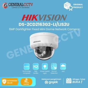 DS-2CD2163G2-IU Hikvision 6MP Audio AcuSense Fixed Dome Network Camera