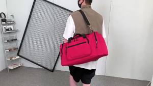 [Low stock] Training fitness bag for men sports travel bag large-capacity shoulder crossbody bag hand-held yoga bag womens travel luggage bag