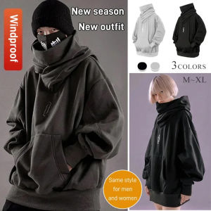 【ลดกระหน่ำ】แบรนด์แฟชั่นอเมริกันอเนกประสงค์สไตล์ฮิปฮอปหลวมเสื้อสเวตเตอร์มีฮู้ดอินเทรนด์สำหรับผู้ชาย