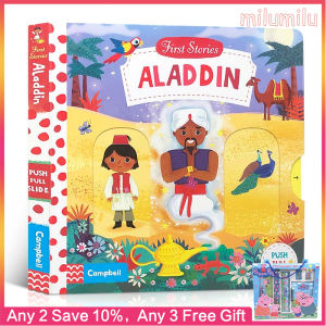 First Stories: Aladdinหนังสือนิทานการศึกษาเด็กปฐมวัยหนังสือOriginalหนังสือภาษาอังกฤษ Busy Book
