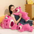 Gấu bông gấu dâu gấu hồng gấu lotso nằm ngủ hàng nhập cao cấp làm quà tặng. 