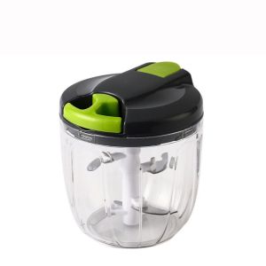 ZENO Twist Shredder Garlic Onion Vegetable Fruits Meat Grinder Hand Power Mincer Manual Food Chopper Speedy Chopper