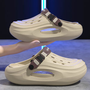 Free Shipping Clogs 2026 Summer Outdoor Driving Dual-Purpose Beach Shoes Closed-Toe MenS Heel