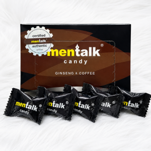 Kẹo Sâm Mentalk Candy  – Phiên Bản Cải Tiến | Hộp 30 Viên | Date Mới