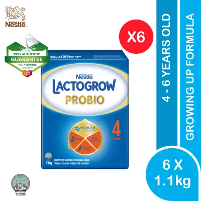 LACTOGROW PROBIO 4 (4-6 years old ) (1.2kg x 6)