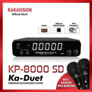 Karavision Ka-Duet KP-8000 SD Karaoke Player