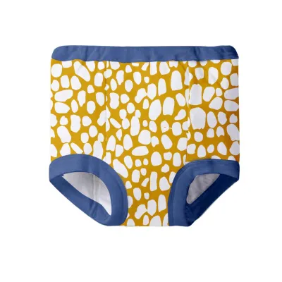 4-Layer Gauze Cotton Potty Training Pants Washable Cloth Diaper for Toddler 18 Months-3 Years Boys Girls Breathable Elastic No Fluorescent Agent Cute Printed Learning Pants New