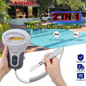Máy Đo Nồng Độ Clo Dư Chất Lượng nước PH Thiết Bị Phân Tích Chất Lượng Nước Di Động Dùng Cho Nước Uống Bể Bơi Bể Cá