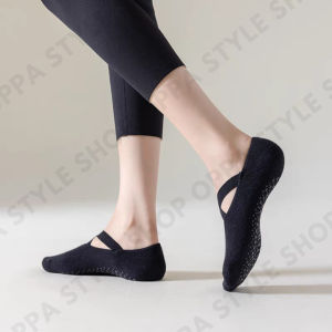 Oppa Style Shop Kaos Kaki Yoga Wanita Bahan Katun | Kaus Kaki Olahraga Anti Slip