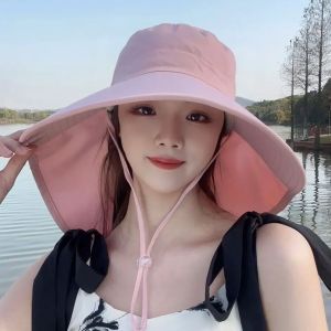 Topi Pantai Wanita Pelindung Sinar UV Matahari Fashion Korea Import Rajut Sun Visor Hat / Topi zwanita / Topi Visor / Topi Anti Matahari / Topi Cewek SH TP12