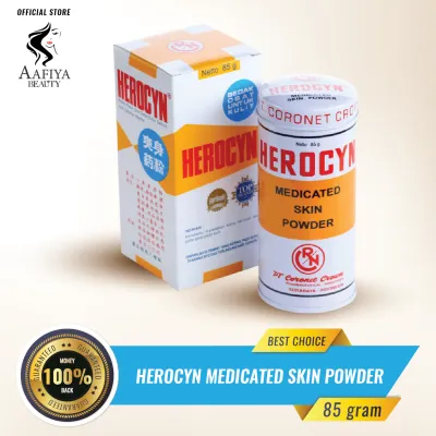 HEROCYN MEDICATED SKIN POWDER BEDAK GATAL - 85g & 150g
