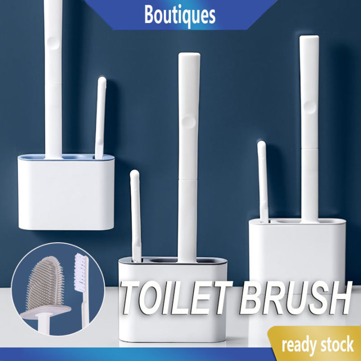 Toilet Cleaning Brush Bathroom Long Handle Brush Cleaner 360° Universal ...