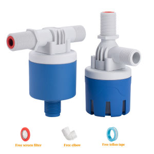 3/4" Automatic Water Control Valve Float Shut Off Auto-Fill Waterer Water Overfill Stop Level Control Float Valve for Tank Tower Swimming Pool