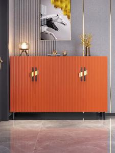 Multi layer shoe cabinet with E0 grade particle board and 5 layers of storage moisture-proof and paint free economical