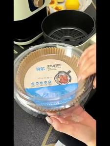 cod-ship with 24hHigh quality 104PCS Air fryer paper set no need wash the pot Baking Paper Liner Practicalsafeconvenient Air fryer baking paper